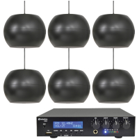 Sistem audio suspendat 6 boxe Adastra PS50B Bundle 6