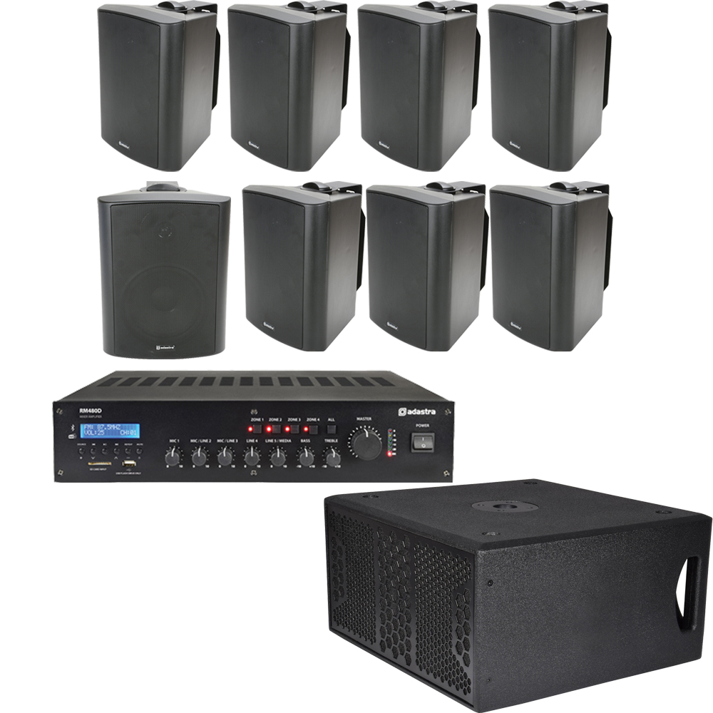 sistem-8-boxe0-3 Sistem sonorizare 8 boxe cu subwoofer Adastra BC6B Bundle 8 2