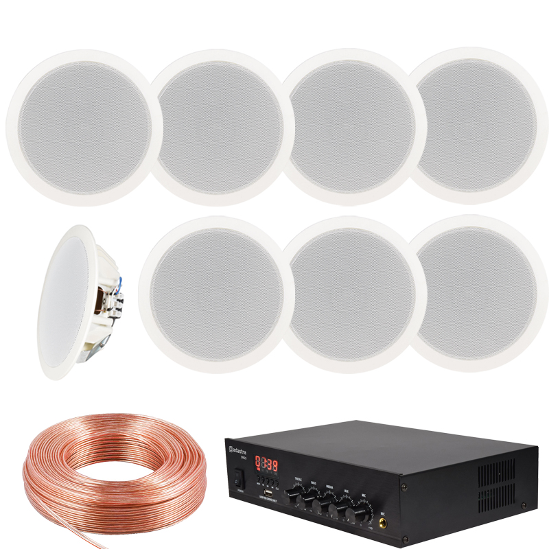 sistem-8-boxe-tavan Set 8 boxe tavan Adastra AC6WT Bundle 8