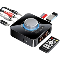 Adaptor bluetooth pentru sistem audio cu telecomanda