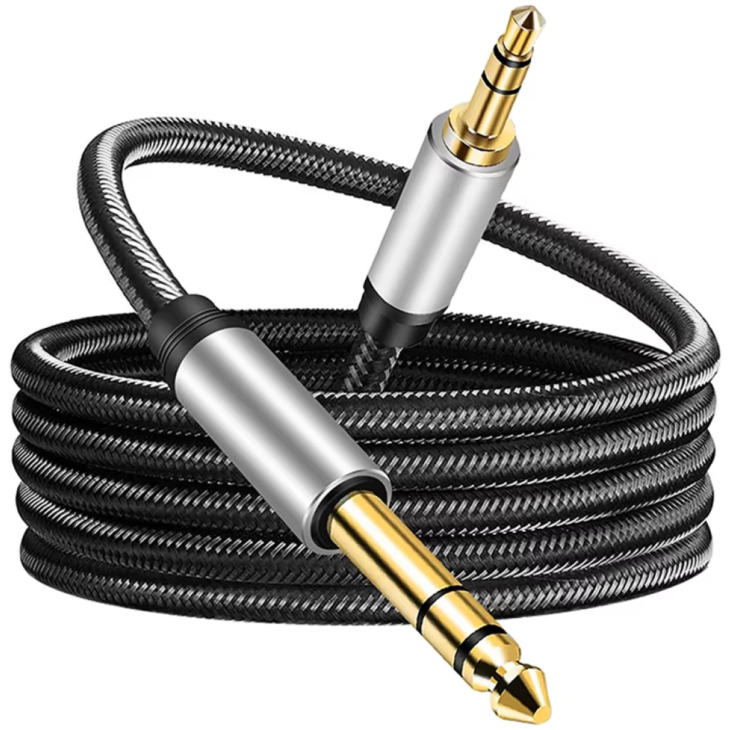 Cablu jack 3.5 mm jack 6.3 mm stereo 2m M-Flex 2