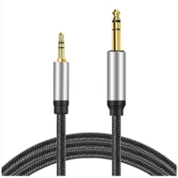 Cablu jack 3.5 mm jack 6.3 mm stereo 2m M-Flex