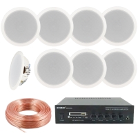 Horeca Sound Basic 3 - Set 8 boxe tavan