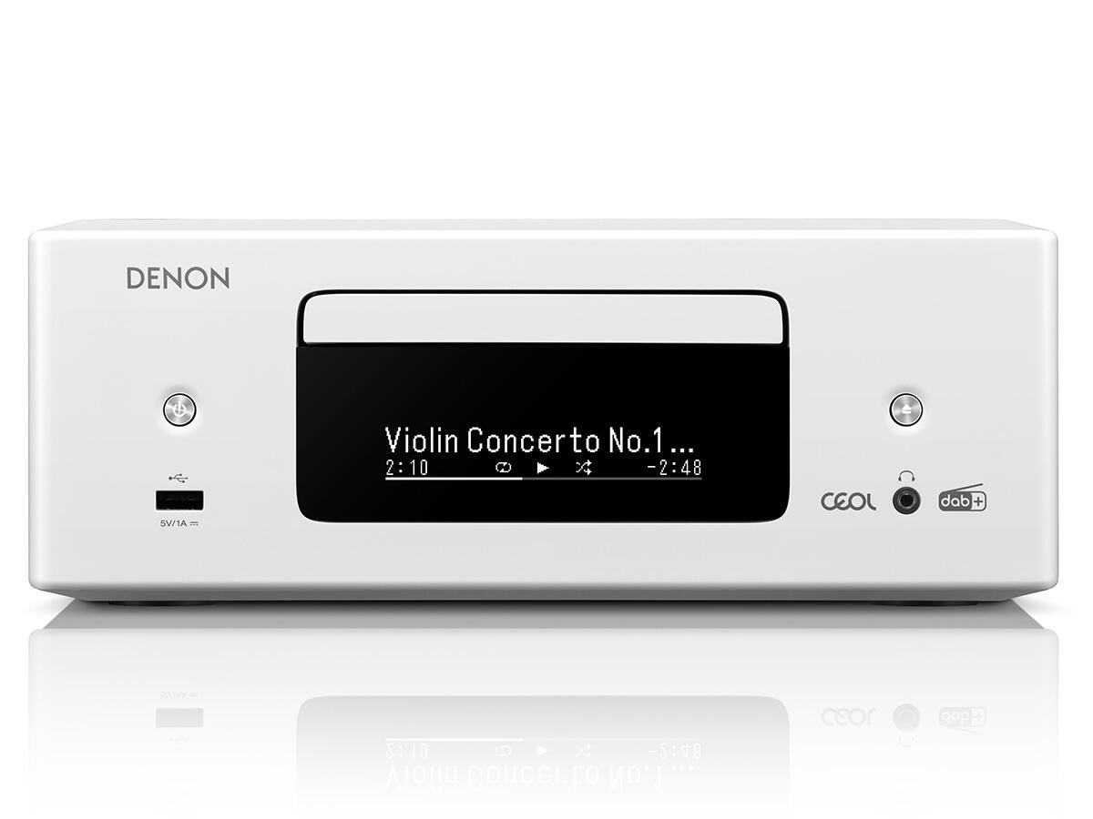 31ae52c2-5476-4d5d-8616-9f1a3952de061200900 Denon RCD-N12 DAB WHITE HGL - imagine 1