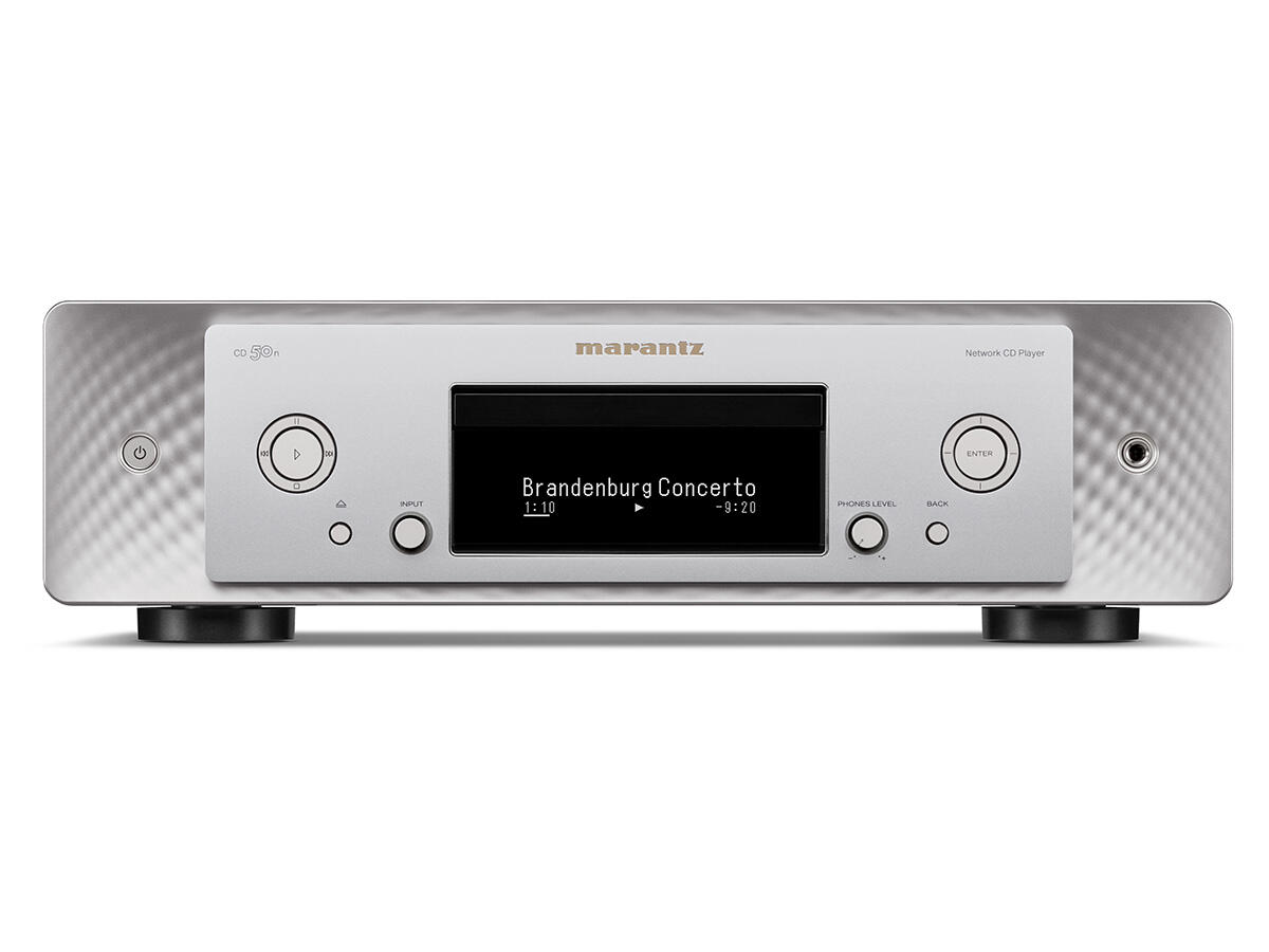 6a808062-52d2-4a7b-b85e-31cc76c7625d1200900 Marantz CD 50n SILVER GOLD - imagine 1