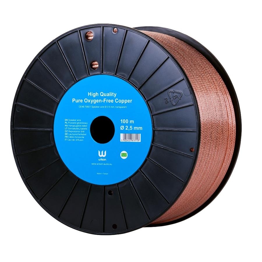 762e26e4-4ae3-4743-b50f-da1c60c4603e1200900 Cablu CE46-79801 Ø 2,5MM, TRANSPARENT, OFC - imagine 1