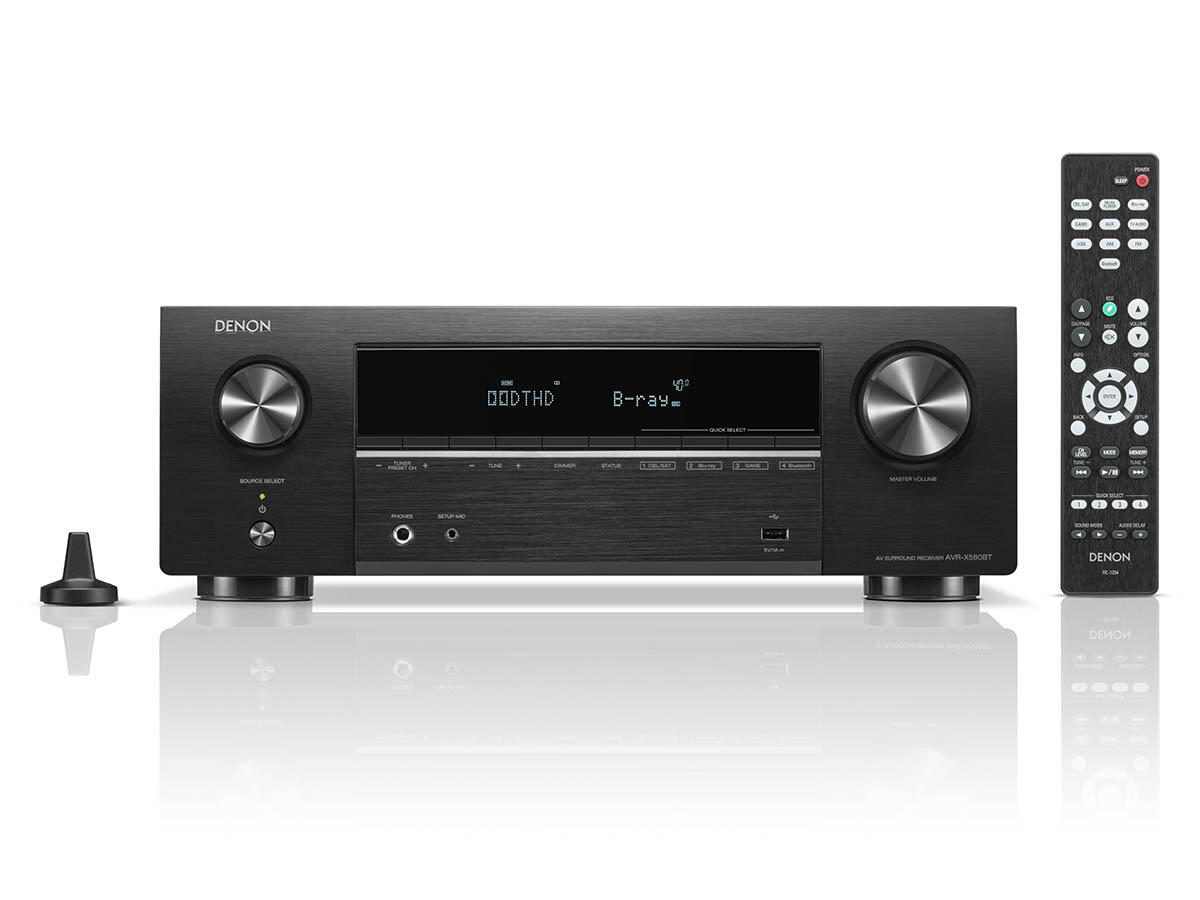 9ce5cd03-2268-46e5-ae6a-0104582a8ca01200900 Receiver Denon AVR-X580BT BLACK