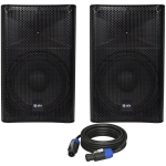 Pachet boxa activa + boxa pasiva QTX Quest 10 Bundle