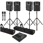 Sistem sonorizare muzica live 4 boxe Alien PP-3712A