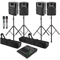 Sistem sonorizare muzica live 4 boxe Alien PP-3712A