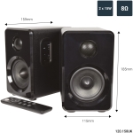 dimensiuni Boxe raft Bluetooth active AV:Link ABS35BLK