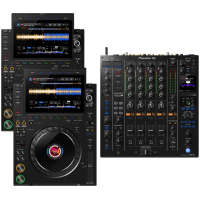 Setup Dj Pioneer AlphaTheta CDJ-3000X + DJM A9 Mixer
