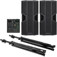 Sistem audio 2000W DB Technologies NONA 212 Stands Bluetooth Bundle